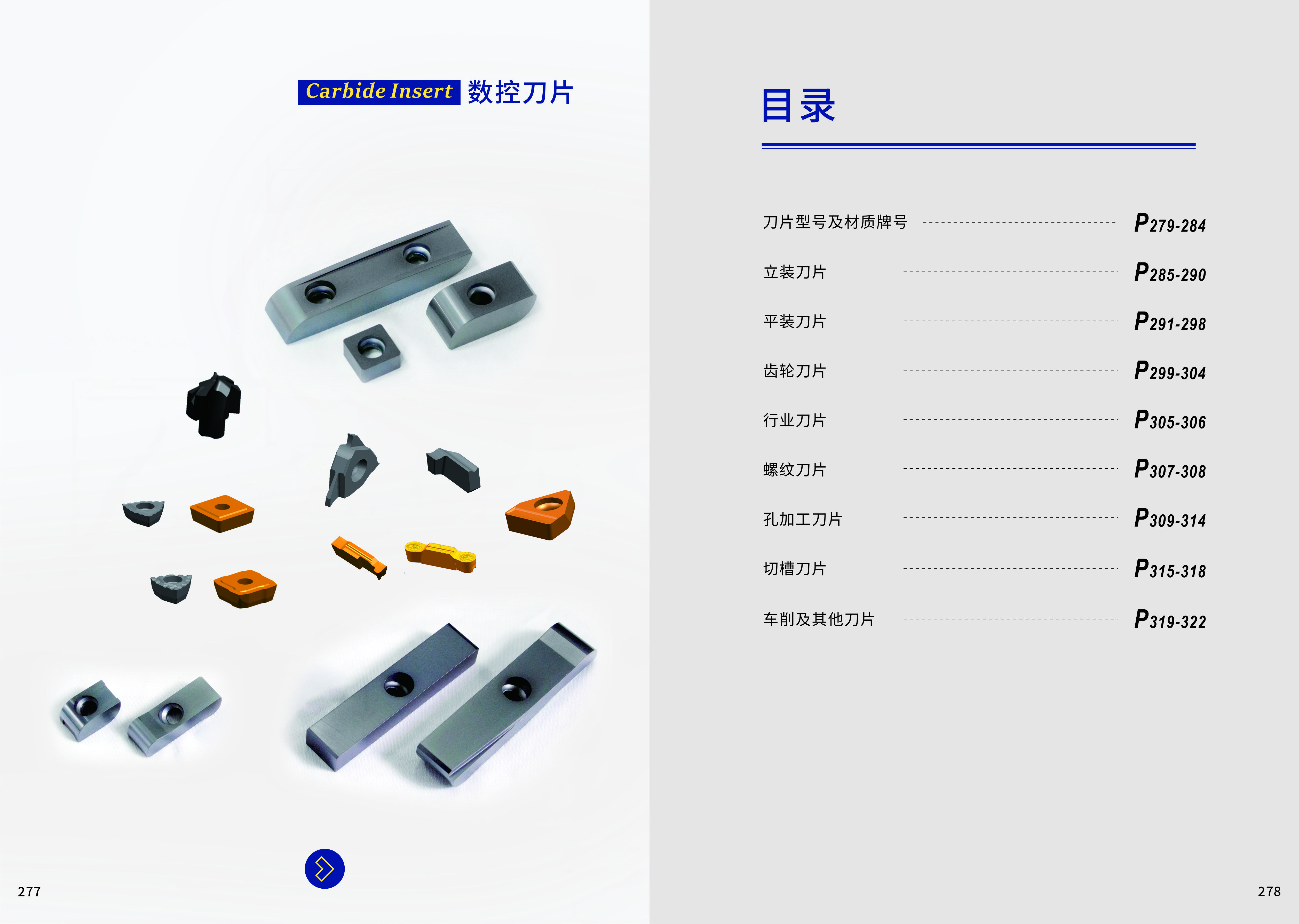 綿工工具綜合產品目錄（數控刀片電子樣本）